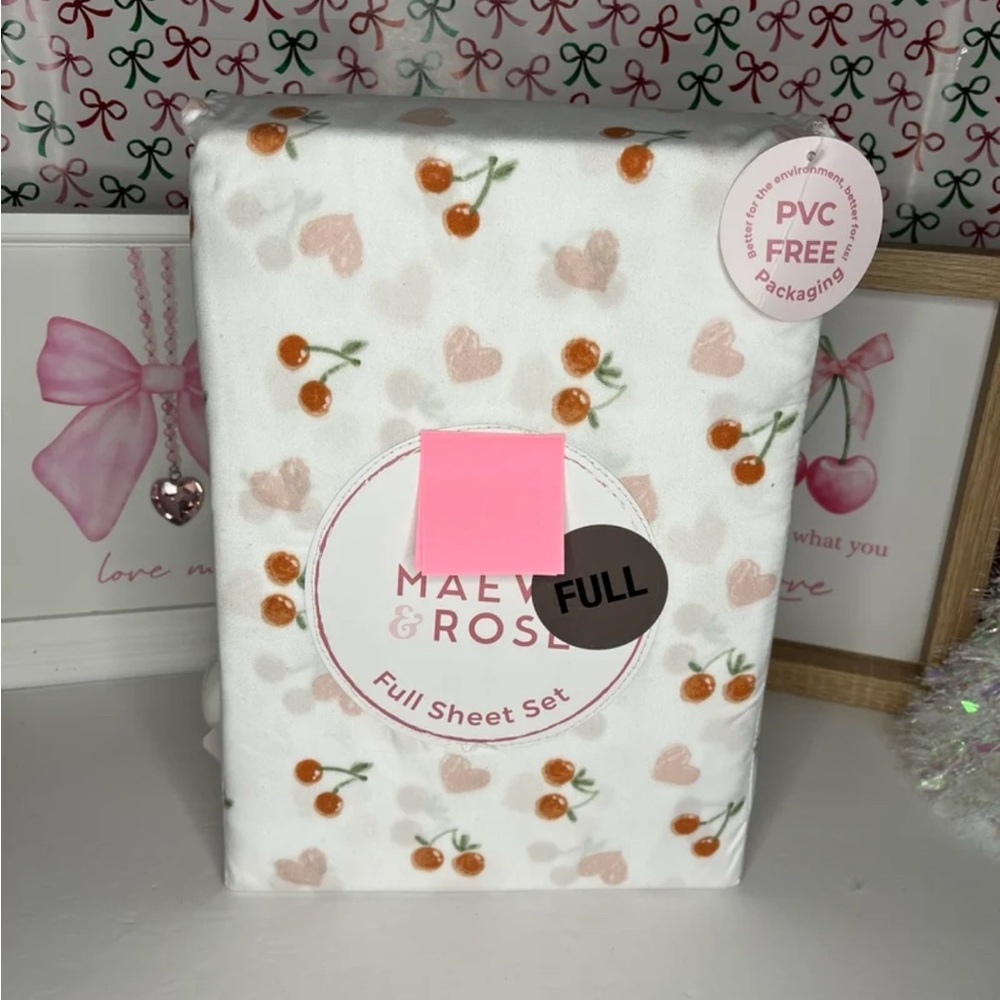 Maeve & Rose Cherry Sheet Set